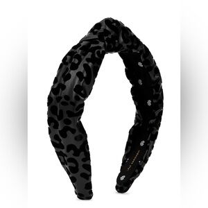 Lele Sadoughi Faux Leather Knotted Headband
